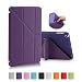 Produktbild MiusiCase iPad 9.7 Zoll 2018 2017 Hülle-Ultra Dünn Smart Cover und TPU Rückseite Abdeckung Case mit Automatischem Schlaf Funktion und Standfunktion für Apple iPad 2018/2017 9.7 Zoll.-Purple