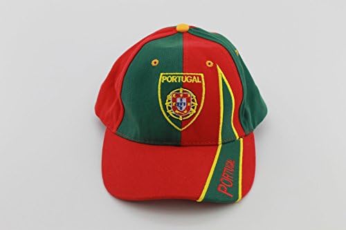 Portugal Baseball Cap Soccer Snapback Cap Green / Red