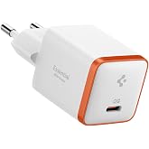 Spigen 30W USB-C Ultra Mini Hızlı Şarj Aleti PPS Super Hızlı Şarj GaN Pro Isı D&uuml;ş&uuml;r&uuml;c&uuml; G&uuml;&ccedil; Adapt&ouml;r&uuml; Akım Koruma iPhone &amp; Andr
