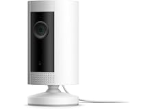 Ring Indoor Plug-In by Amazon - Wi-Fi Smart Home Security Camera White- Two way talk - Full HD live video-Motion Detection-Ni