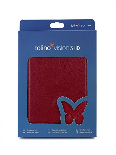 Preisvergleich Produktbild tolino vision 3 HD Tasche Standfunktion Rot