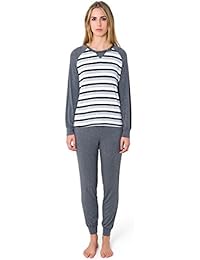 Pijama Largo Rayas Pico