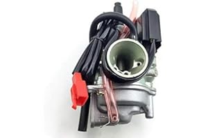 HUOPU Carburador de estrangulador eléctrico de 17 mm para 2 tiempos 50cc Dio 50 ZX 34 35 Kymco