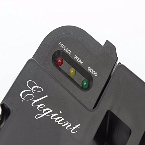 ELEGIANT 72 Batterie Tester Halterung Case Holder Storage Box Battery Caddy Storage Plastic Holder Slot Rack Organizer Removable Tester Für AAA AA A C 9-Volt Knopfzellen - 2