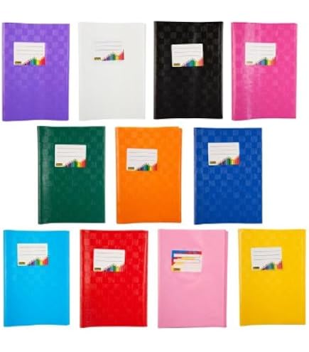 Brunnen Schulheft A5 Mit Hefthülle – Lineatur 5x7 Mm, 16 Blatt, Inklusive Namensschild – Ideal Für Schule & Studium