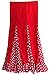 Produktbild La Señorita Flamenco Rock Kinder Spanische Kleider rot mit weißen Punkten (Größe 12, 140-146, Länge 75 cm)