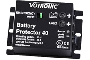 VOTRONIC 3073 Battery Protector 40 Motor 40A 12V Batteriewächter Überspannungsschutz