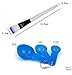 Winrembrandt Packed 4 In 1 Facial DIY Mask Bowl Brush Spoon Tools Set Blue