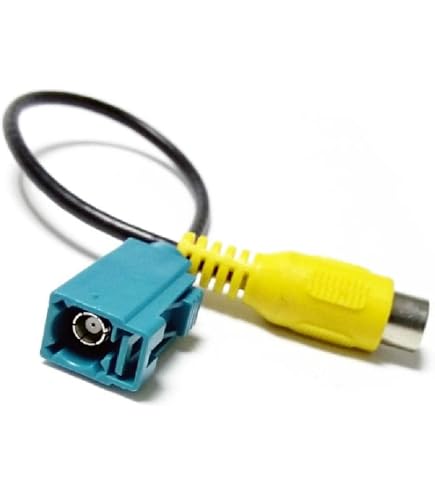 Cavo Adattatore Fakra A RCA Keple Per Telecamera Retromarcia – Compatibile Ford E Mercedes Con Navigatore