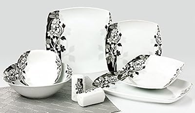 Topkapi Service de table 28 pièces Alani TK-984 - pour 6 personnes