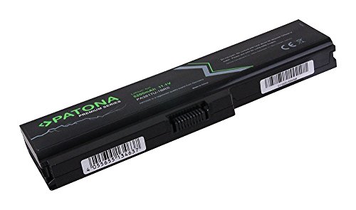 PATONA Premium Laptop Akku für Toshiba Toshiba | Satellite L700 | L730 | L75018R | L750-18R | L7501DJ | L750-1DJ | L75514P | L755-14P | L755D | L770 – [ Li-ion; 5200mAh;schwarz] - 3