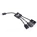 Produktbild Wingogo Micro USB auf USB OTG Hostkabel 3 in 1 USB Stecker auf USB Ein weiblicher Hostkabeladapter