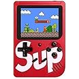 EQUIPAGECART® Sup Port Handheld Console Video Gaming Player LCD Screen USB Compatible Handheld Gaming Console (RED)