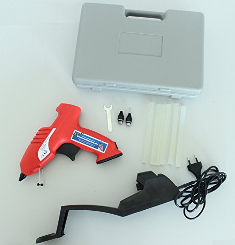 Heißklebepistole kabellos 11mm Wärmespeicher 230 Volt inkl. 6 Klebesticks im Koffer - 7