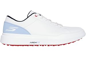 Skechers Drive 6 Arch Leather Relaxed Fit Waterproof Golf Shoe, Zapatillas Mujer