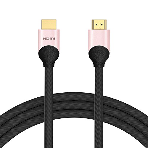 [Premium Zertifiziert] 4K HDMI Kabel 1.5 Meter / HDMI 2.0b, UHD bei vollen 60Hz (keine Ruckler), HDR, 3D - 3