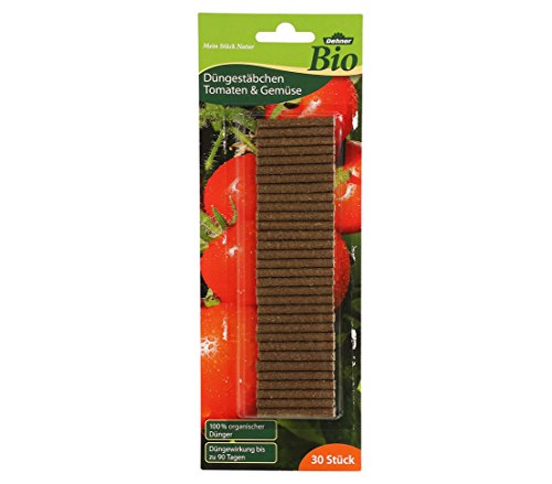 Dehner Bio Düngestäbchen für Tomaten, 4 x 30 Stück (120 Stück) - 2