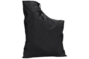 VEESPER Leaf Blower Bag Replacement Leaf Blower Vacuum Cleaner Bottom Dump Bag Waterproof Large Capacity Leaf Collection Bottom Bag