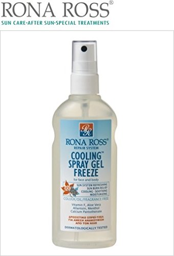 Rona Ross Cooling Spray Gel Freeze for Face and Body 160ml