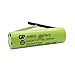Produktbild Ersatz Akku GP Batteries von worldgen® 2200 mAh 1.2 V 49 x 14 mm für elektrische Zahnbürste für Braun Oral B Typ 3754 3756 3709 3737 Professional Care Trizone Vitality Vitality Sonic