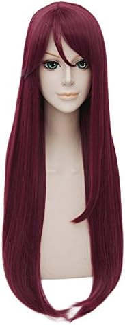 LanTing LoveLive!Sunshine!! Sakurauchi Riko Red Long Cosplay Party Fashion Anime Human Kostüm Full Wigs Synthetic Haar Heat Resistant Fiber Haar