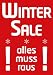 Produktbild Poster Plakat Winterschlussverkauf - WSV Winter Sale - alles muss raus DIN A1 2Stk. im Kundenstopper Sparset