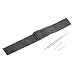 Produktbild Für Withings Steel HR (36mm Case) 2016 Model Watch Transer® Ersatz Uhrenarmbänder+2x Pin+Werkzeug Fashion Luxus Edelstahl Uhrenarmband Länge: 12.5-17.5 cm (Schwarz)