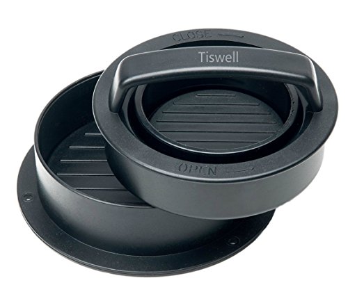 Tiswell 3in1 Hamburgerpressen-Set Patty Maker Hamburgerpresse Küchenhelfer Grillzubehör BBQ