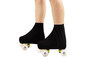 YUNCHONGuk Funda elástica para patines y patines, funda elástica para patines de hielo, fundas para botas de patinaje, cubiertas para patinaje artístico, patinaje sobre ruedas, etc