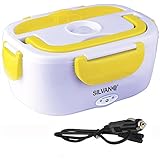 Tartera electrica coche multifuncion fiambrera mechero 12V calentador de comida (MORADO)