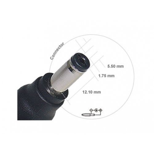 Preisvergleich Produktbild Premium Netzteil für Hitachi Flora 270GX, 19V