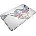 Produktbild Fun Life Art Memory Foam Bath Mat Non Slip Absorbent Super Extra Soft Cozy Bathroom Rug Carpet (20 X 32) Inch,Several Fish Hook Equipment Objects Trolling Angling Netting Gathering Activity