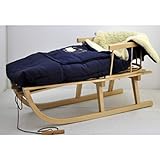 Winterfußsack Außenbezug: Polyester, Innenbezug: Lammwolle