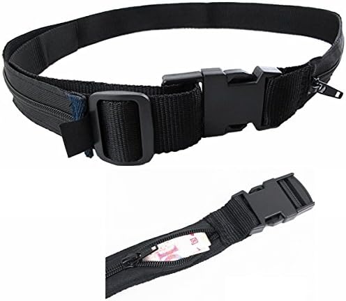 Winstory Secret Money Belt Pocket Hidden Security Travel Sport Waist Money Belt Keep Money Safe