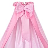 8-tlg. Bettsetpaket Sleeping Bear in rosa inkl. Himmelstange, Kissen + Decke - 2