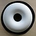 Produktbild Dunlopillo Chirurgischer Ring Kissen (Donut Kissen/Kissen) (Rammfilter/Flor) mit waschbarem Bezug schwarz Poly Baumwolle