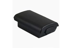 ORETG45 1/2 pièce Noire Batterie arrière Compatible avec Les manettes sans Fil X Box 360 Accessoires interchangeables