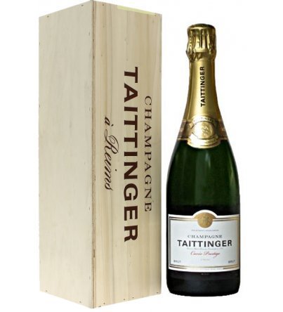 Taittinger - Champagne Jéroboam Cuvée Prestige 3L Sous Coffret Bois