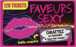 Télécharger Faveurs sexy: 120 tickets. Défis coquins à gratter de Edigo ( 5 janvier 2012 ) PDF