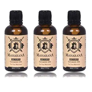 Maharana Beard Growth Oil 50ml - Pack of 3