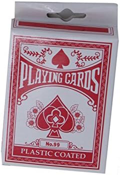 Pack /Deck of Plastic Coated Playing Cards (5 Packs)