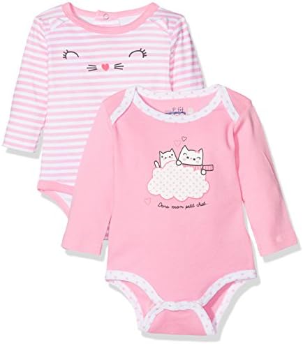 Dodo Homewear Baby Girls' Bodysuit (Pack of 2)