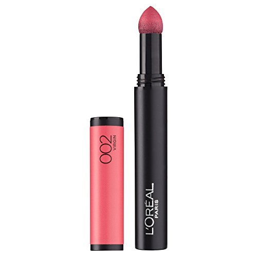 L’Oréal Paris Infaillible Lippenstift X3 Matte, 002 Virgin – Puder Lipstick mit ultra-weichem Applikator – farbintensives, mattes Finish & 8h Halt, 1er Pack - 2