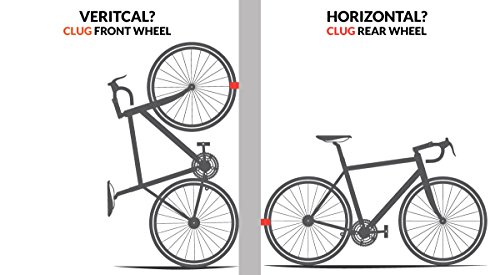 CLUG „MTB“ – Wandhalterung für Mountainbikes mit Reifen von 43 bis 62mm - 3