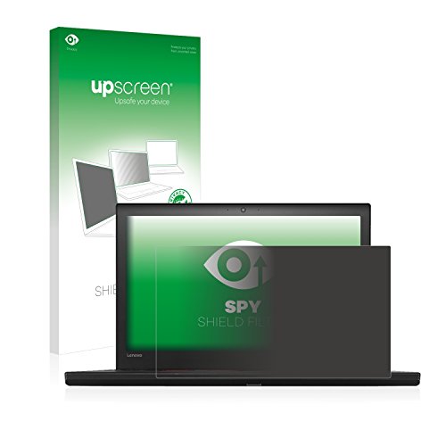upscreen Spy Shield Filter Blickschutzfilter Lenovo ThinkPad T560 - Blickschutz, Sichtschutz, Kratzfest, Blendschutz, Made in Germany