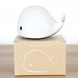 Nettes Delphin-Entwurfs-Silikon-buntes Nachtlicht USB-nachladbares empfindliches Hahn-Steuer-Schlafzimmer-Licht mit Softlight, Stronglight und 5 buntes Licht für Baby-Raum, Schlafzimmer, Kinderzimmer, im Freien camping,picknick indoor/outdoor - 9