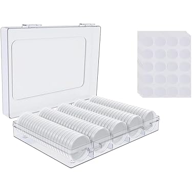 Custodia Protettiva Trasparente Per Banconote Commemorative – Capienza 100 Pezzi, In ABS, Dimensioni 15.7x8.1 Cm