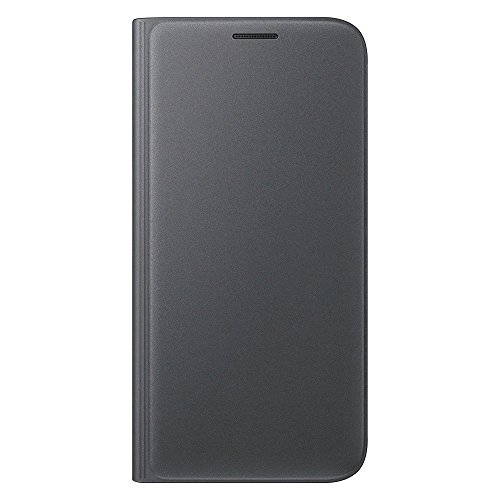 Samsung Flip Wallet - Funda Oficial Galaxy S7  Color Negro- Versi  n espa  ola