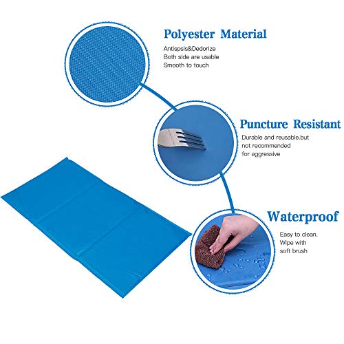 Seekavan-Tapis-Rafrachissant-pour-Animaux-Domestiques-Coussin-de-Refroidissement-Automatique-pour-Chien-Chat-Non-Toxique