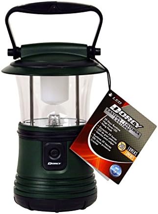 Dorcy200 Lumen Rugged Camping Lantern with Amber Night Light Mode, Green, Samsung - 22629